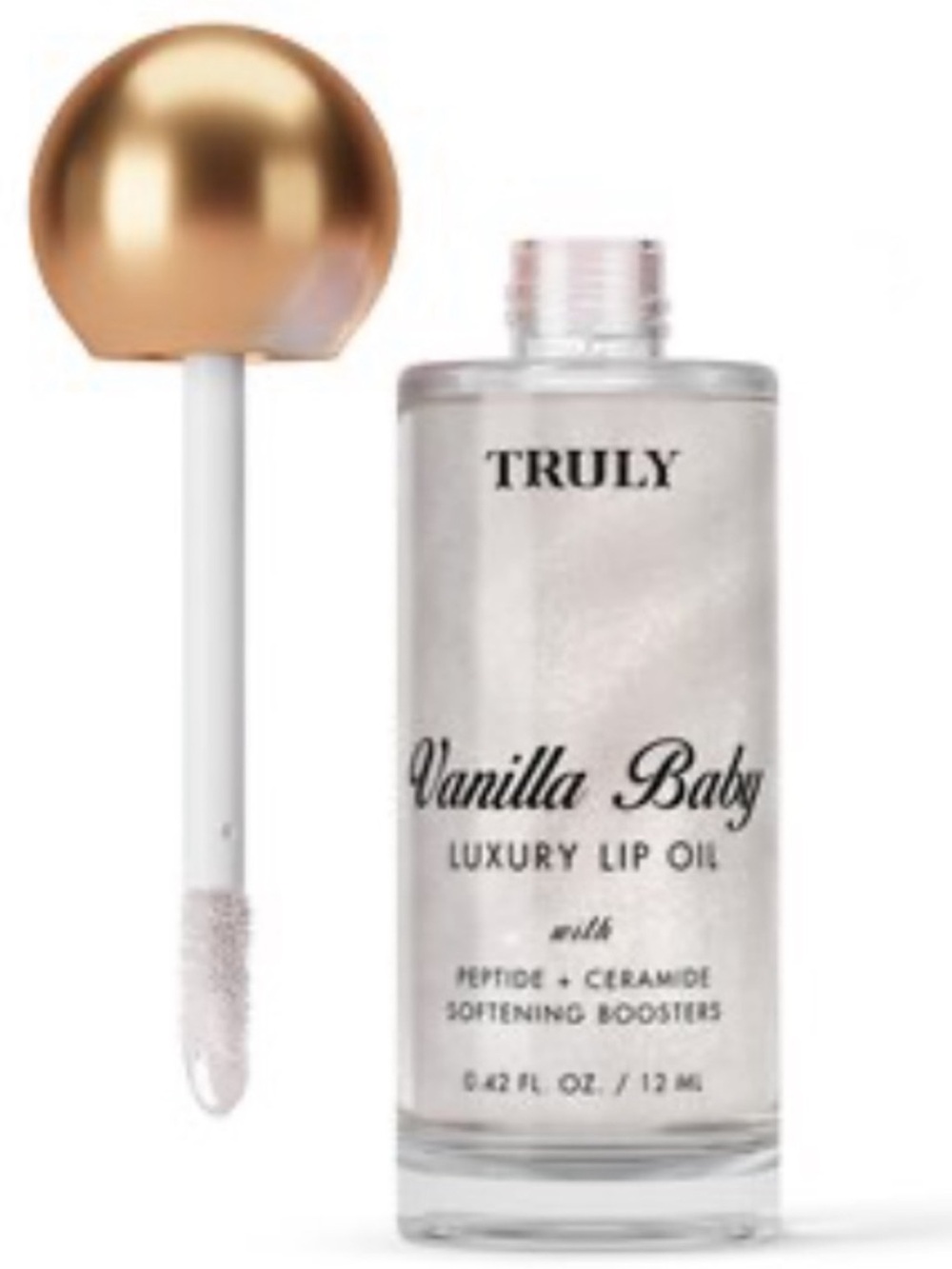 NEW | TRULY Vanilla Baby Luxury Lip Oil – Shimmery Pearl ✨